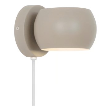 Nordlux - Foco de parede ajustável BELIR 1xG9/5W/230V bege