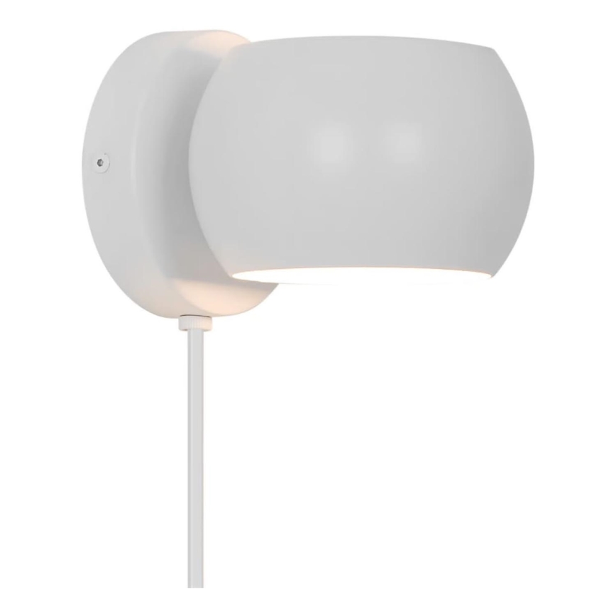 Nordlux - Foco de parede ajustável BELIR 1xG9/5W/230V branco