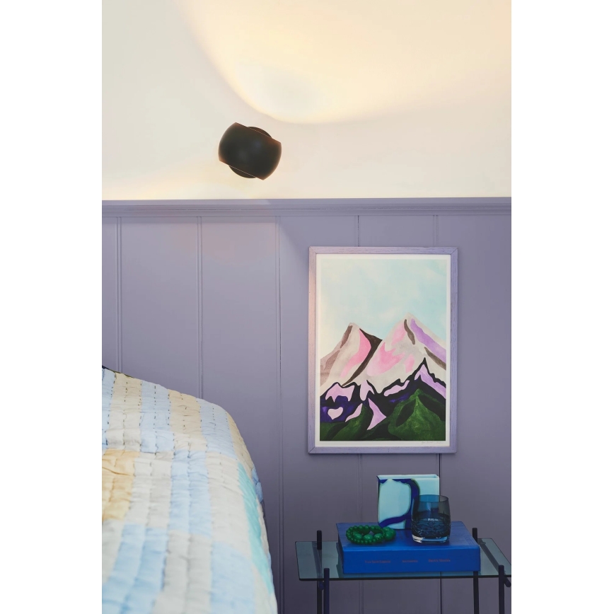 Nordlux - Foco de parede ajustável BELIR 1xG9/5W/230V preto