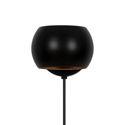 Nordlux - Foco de parede ajustável BELIR 1xG9/5W/230V preto