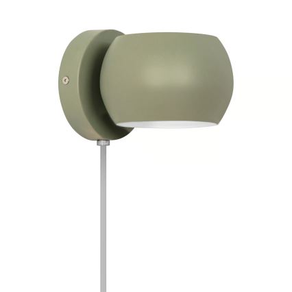 Nordlux - Foco de parede ajustável BELIR 1xG9/5W/230V verde