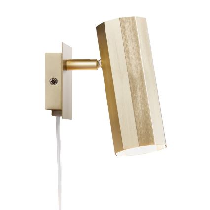 Nordlux - Foco de parede ALANIS 1xGU10/15W/230V dourado