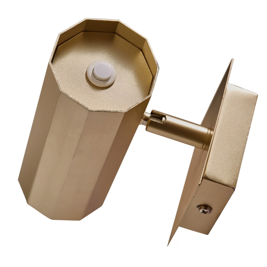Nordlux - Foco de parede ALANIS 1xGU10/15W/230V dourado
