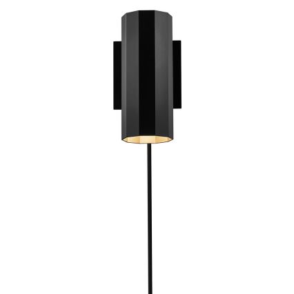 Nordlux - Foco de parede ALANIS 1xGU10/15W/230V preto