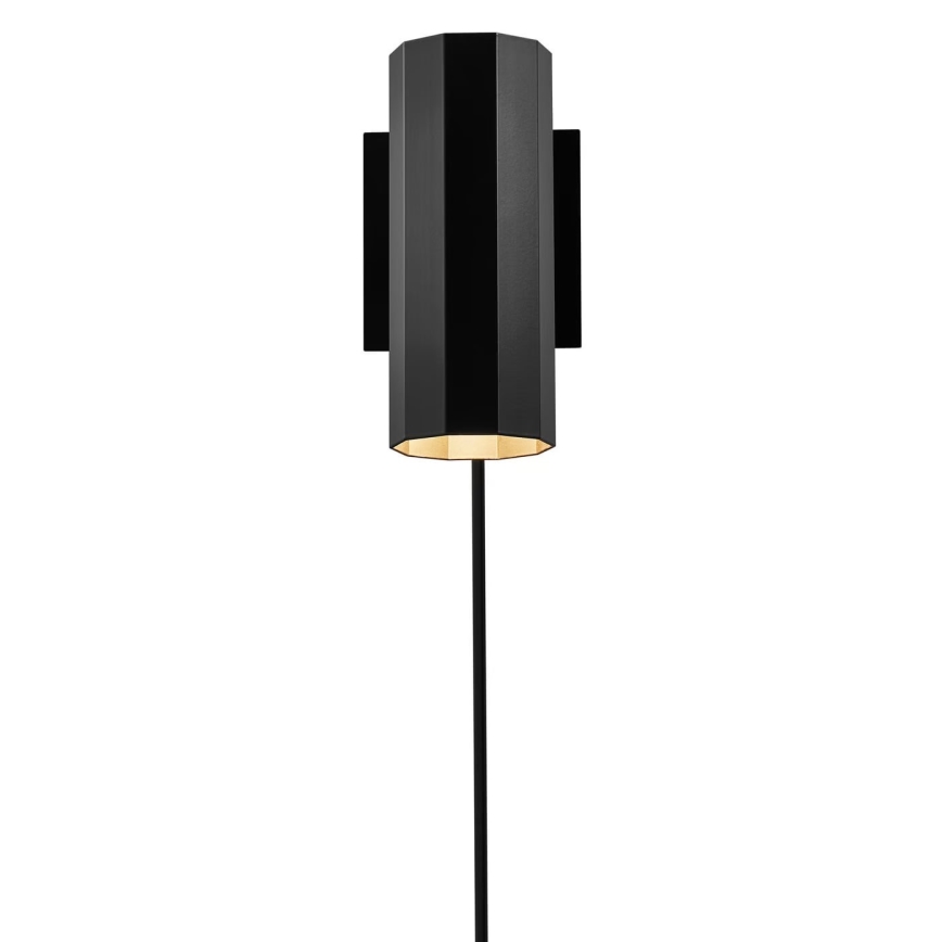 Nordlux - Foco de parede ALANIS 1xGU10/15W/230V preto