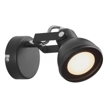 Nordlux - Foco de parede ASLAK 1xGU10/35W/230V preto