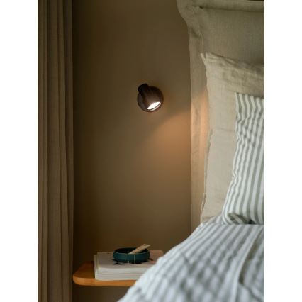 Nordlux - Foco de parede BOSTON 1xGU10/5W/230V preto