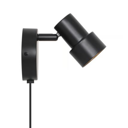 Nordlux - Foco de parede BOSTON 1xGU10/5W/230V preto