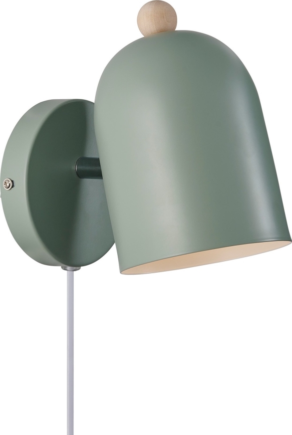 Nordlux - Foco de parede GASTON 1xE27/15W/230V verde