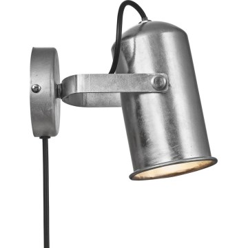 Nordlux - Foco de parede PORTER 1xE27/60W/230V cromado mate
