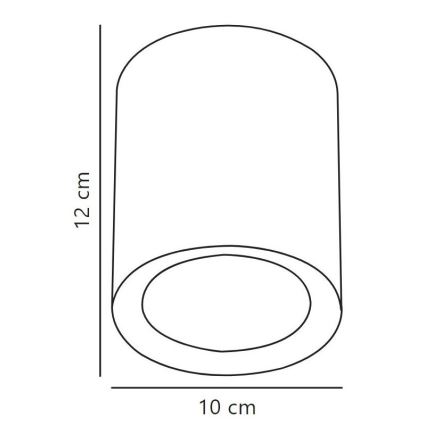 Nordlux - Foco LED FALLON LONG LED/5,5W/230V branco