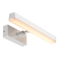 Nordlux - Iluminação de espelho para banheiro LED regulável OTIS LED/14W/230V IP44 40 cm prata
