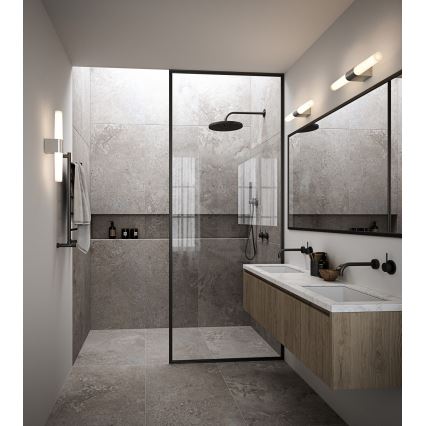 Nordlux - Iluminação de espelho para casa de banho LED com regulação HELVA LED/9,5W/230V IP44 3000/4000K CRI 90 cromado mate