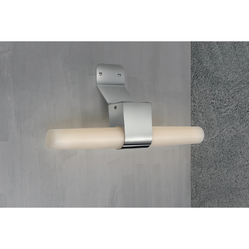 Nordlux - Iluminação de espelho para casa de banho LED com regulação HELVA LED/9,5W/230V IP44 3000/4000K CRI 90 cromado mate