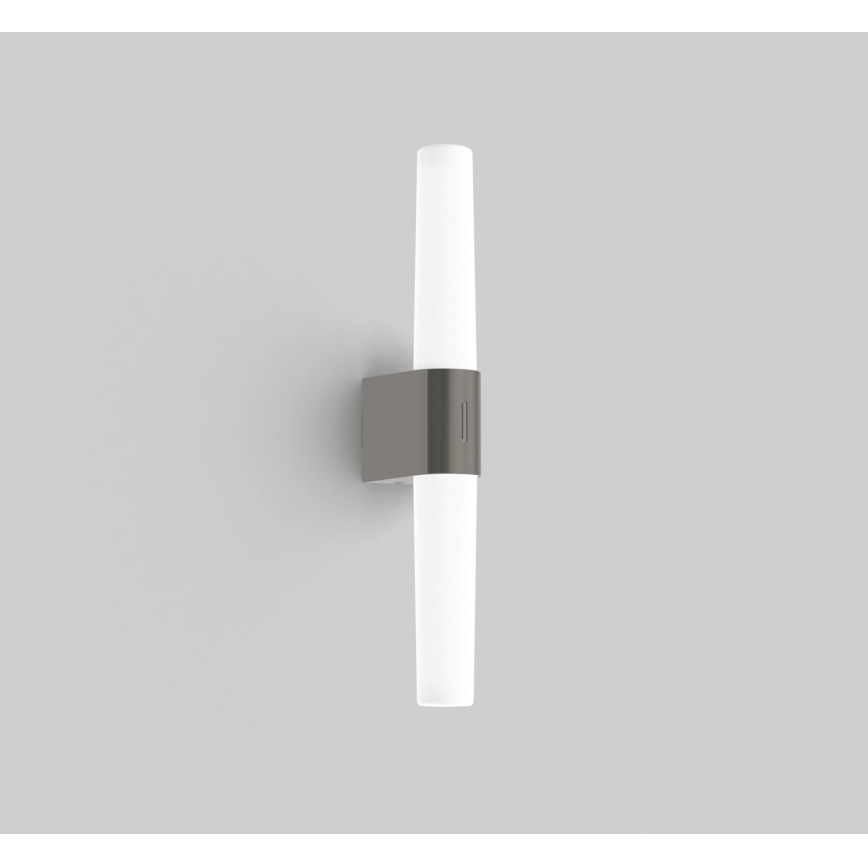 Nordlux - Iluminação de espelho para casa de banho LED com regulação HELVA LED/9,5W/230V IP44 3000/4000K CRI 90 cromado mate