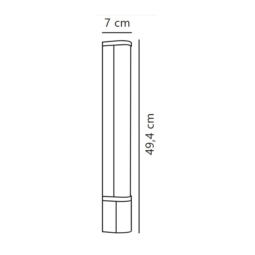 Nordlux - Iluminação de espelho para casa de banho LED MALAIKA LED/6W/230V 3000K IP44 branco