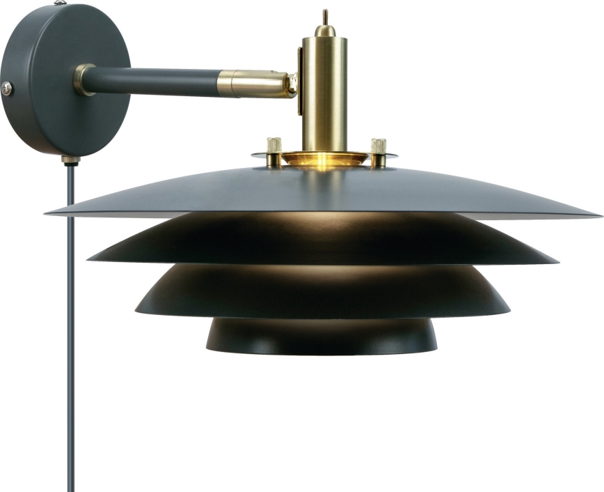Nordlux - Iluminação de parede BRETAGNE 1xG9/25W/230V antracite