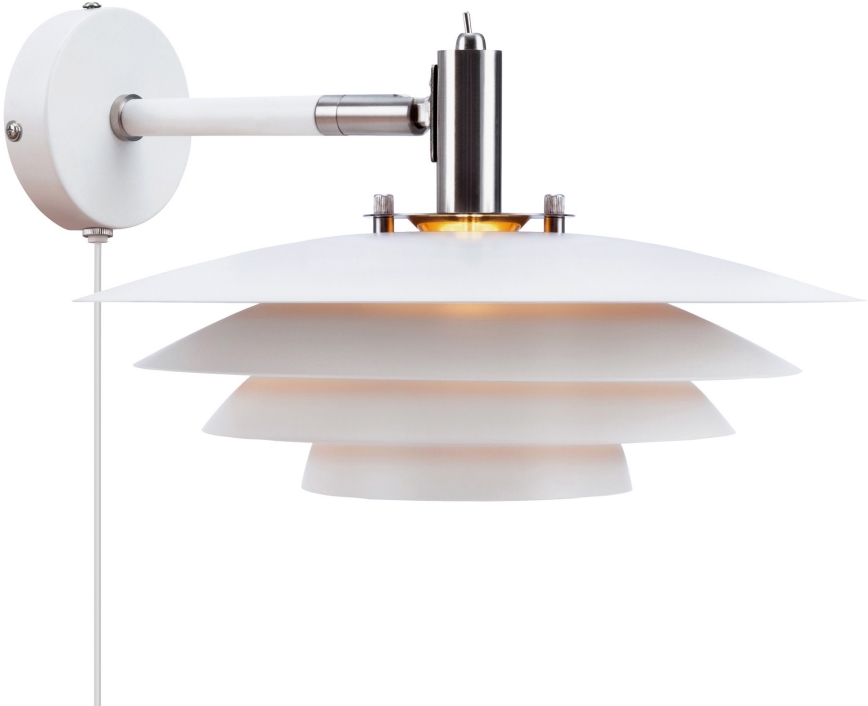 Nordlux - Iluminação de parede BRETAGNE 1xG9/25W/230V branco