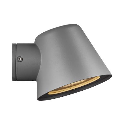 Nordlux - Iluminação de parede exterior ALERIA 1xGU10/35W/230V IP44 cinzento