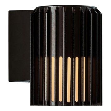 Nordlux - Iluminação de parede exterior ALUDRA 1xE27/15W/230V preto