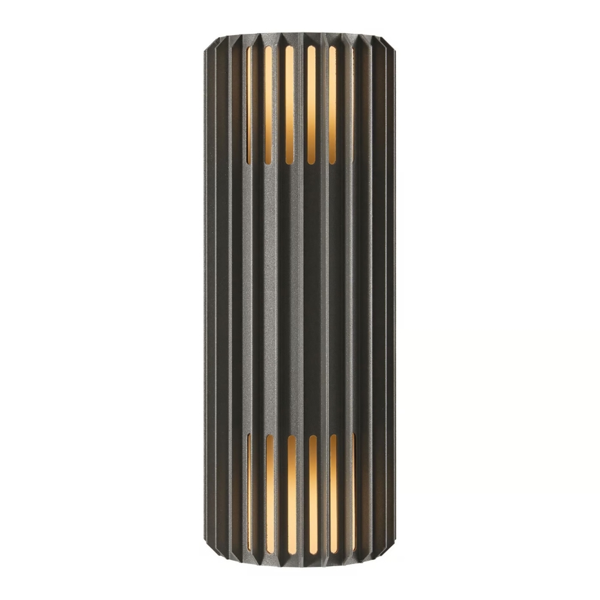 Nordlux - Iluminação de parede exterior ALUDRA 2xE27/15W/230V IP54 antracite
