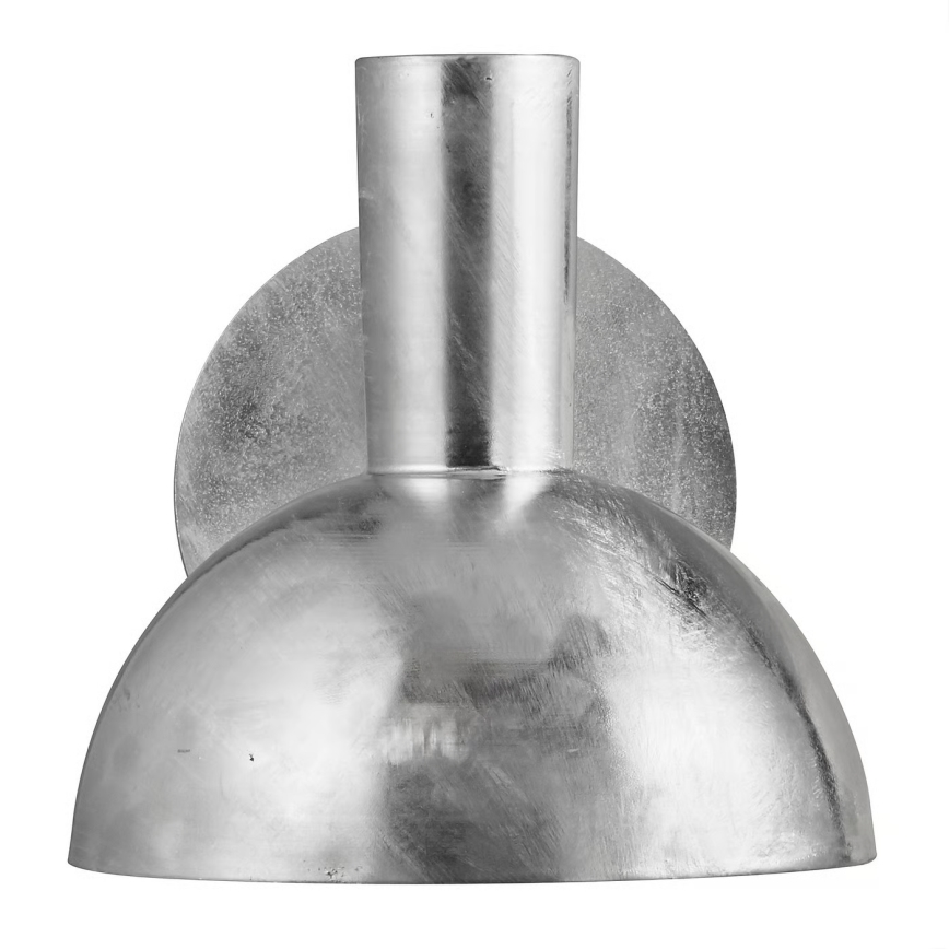 Nordlux - Iluminação de parede exterior ARKI 1xE27/20W/230V IP54 prateado