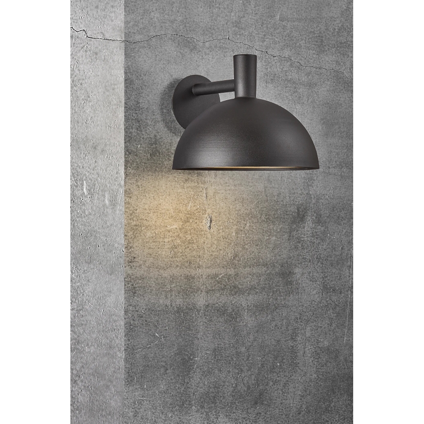 Nordlux - Iluminação de parede exterior ARKI 1xE27/20W/230V IP54 preto