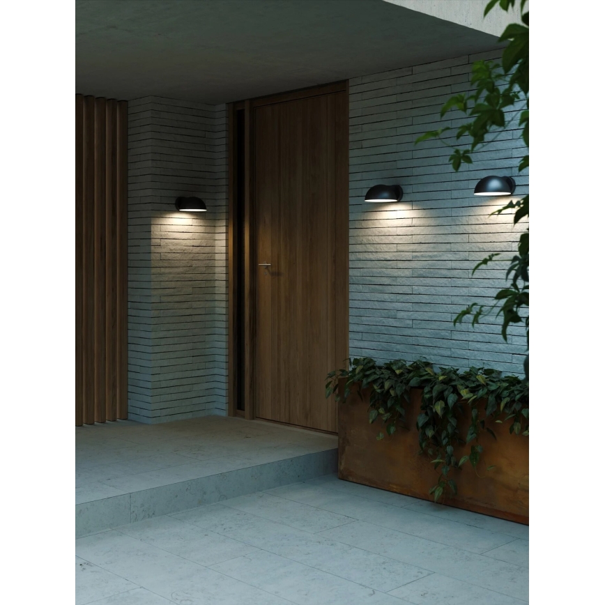 Nordlux - Iluminação de parede exterior CLARSO 1xE27/10W/230V IP44
