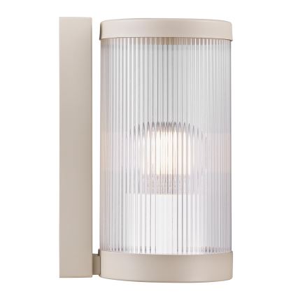 Nordlux - Iluminação de parede exterior COUPAR 1xE27/25W/230V IP54 bege
