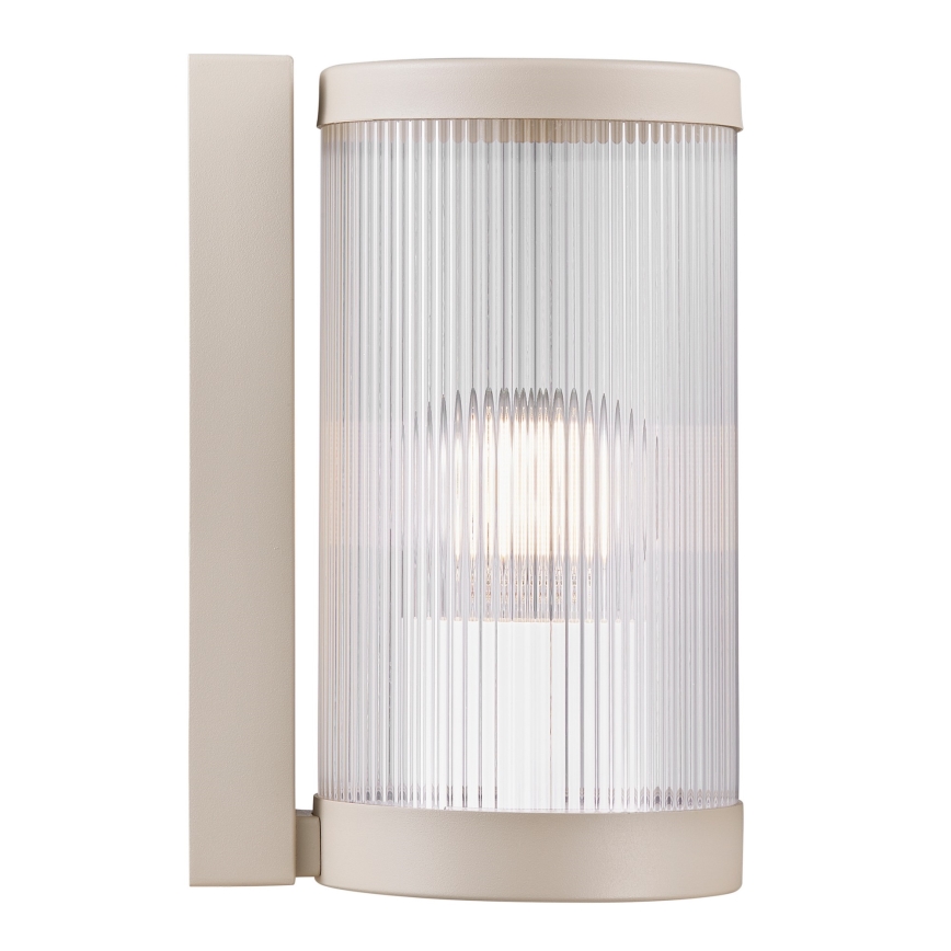 Nordlux - Iluminação de parede exterior COUPAR 1xE27/25W/230V IP54 bege