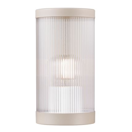 Nordlux - Iluminação de parede exterior COUPAR 1xE27/25W/230V IP54 bege