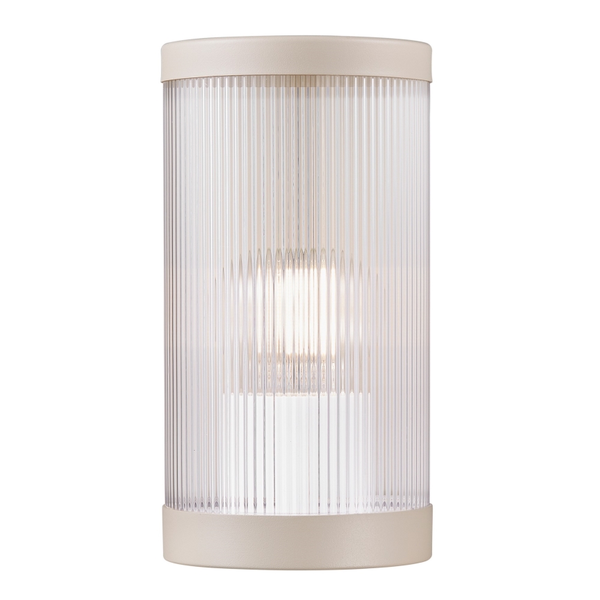 Nordlux - Iluminação de parede exterior COUPAR 1xE27/25W/230V IP54 bege