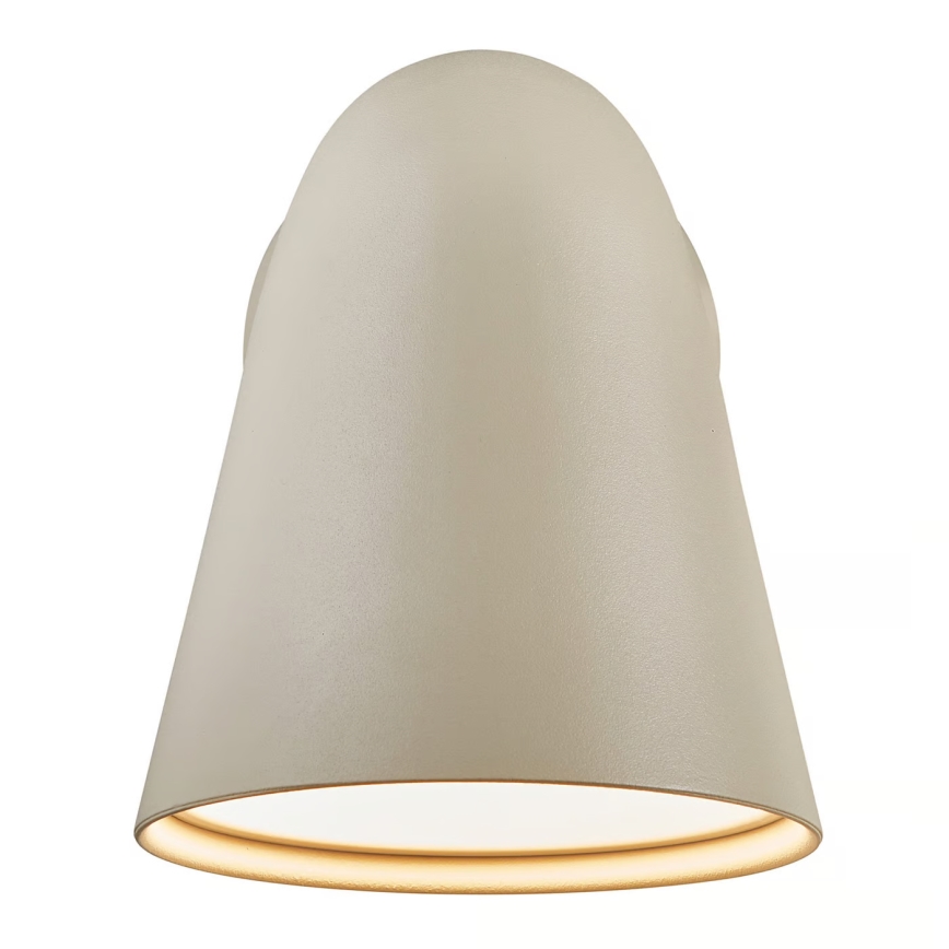 Nordlux - Iluminação de parede exterior FRONT 1xGU10/28W/230V IP44 creme