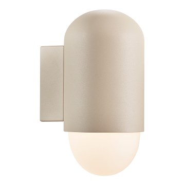Nordlux - Iluminação de parede exterior HEKA 1xE27/60W/230V IP54 bege