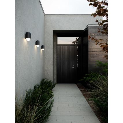 Nordlux - Iluminação de parede exterior HEKA 1xE27/60W/230V IP54 preto
