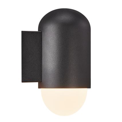Nordlux - Iluminação de parede exterior HEKA 1xE27/60W/230V IP54 preto