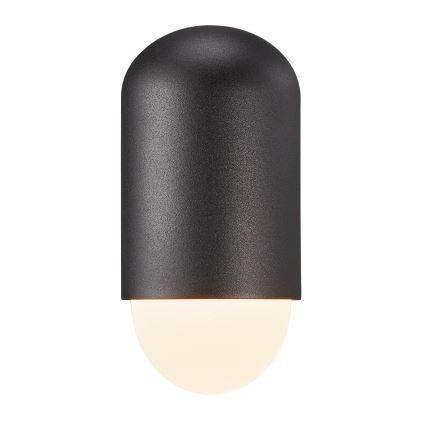 Nordlux - Iluminação de parede exterior HEKA 1xE27/60W/230V IP54 preto