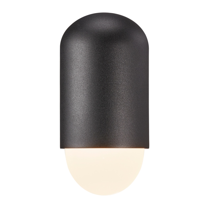 Nordlux - Iluminação de parede exterior HEKA 1xE27/60W/230V IP54 preto