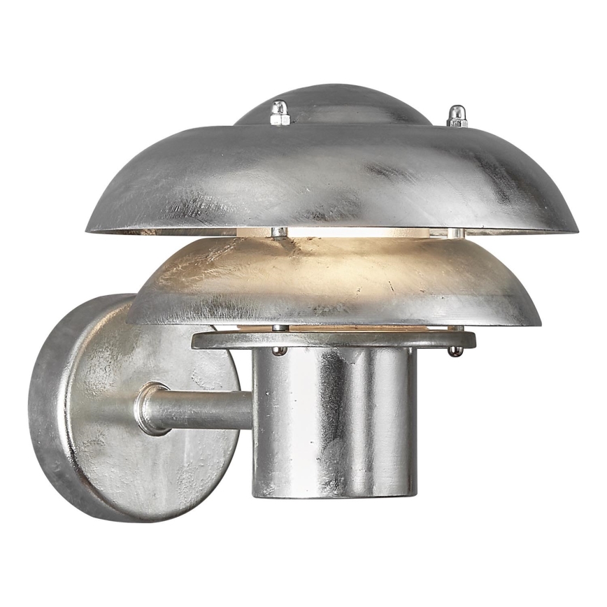 Nordlux - Iluminação de parede exterior KURNOS 1xE14/12W/230V IP54 cromado mate
