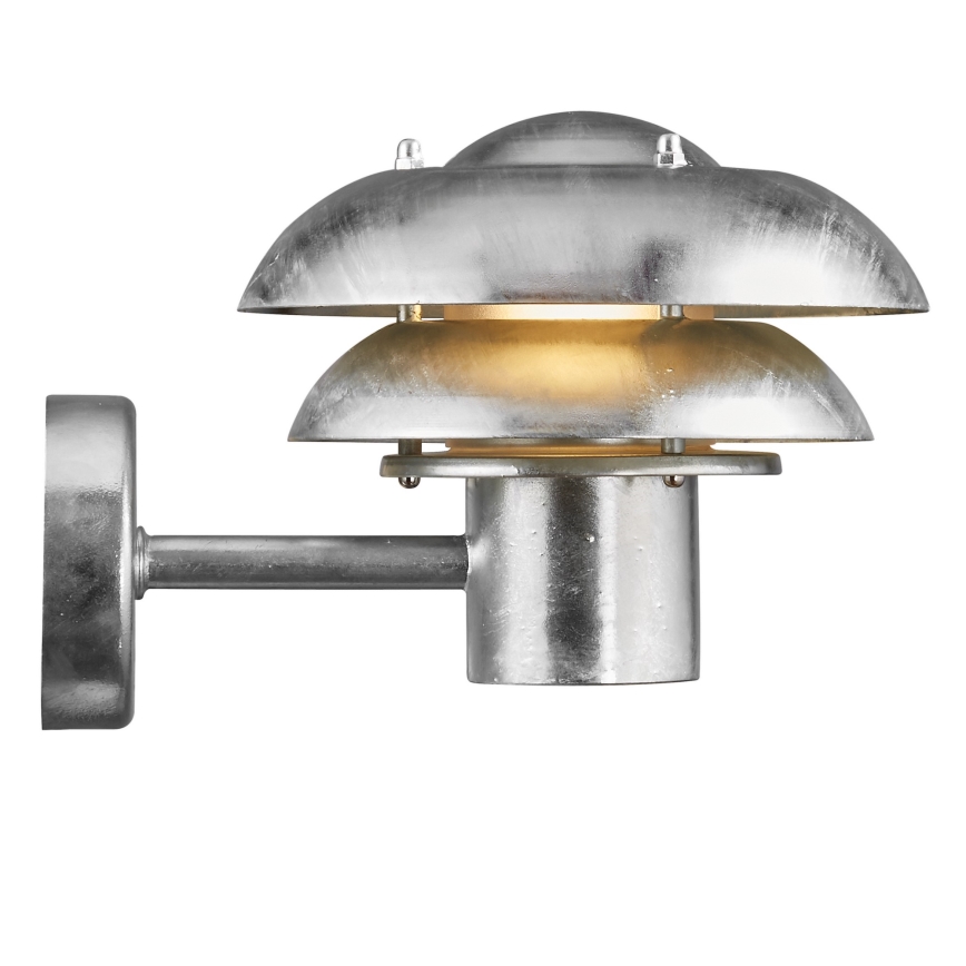 Nordlux - Iluminação de parede exterior KURNOS 1xE14/12W/230V IP54 cromado mate