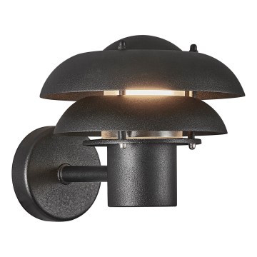 Nordlux - Iluminação de parede exterior KURNOS 1xE14/12W/230V IP54 preto