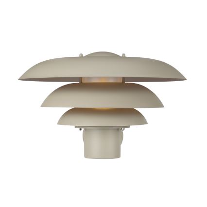 Nordlux - Iluminação de parede exterior KURNOS 1xE27/20W/230V IP54 bege