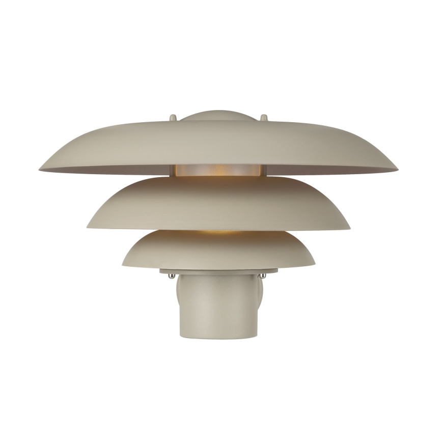 Nordlux - Iluminação de parede exterior KURNOS 1xE27/20W/230V IP54 bege