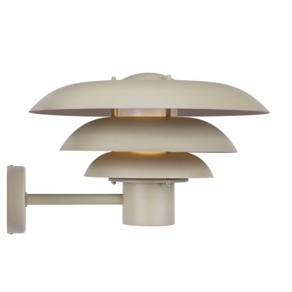 Nordlux - Iluminação de parede exterior KURNOS 1xE27/20W/230V IP54 bege