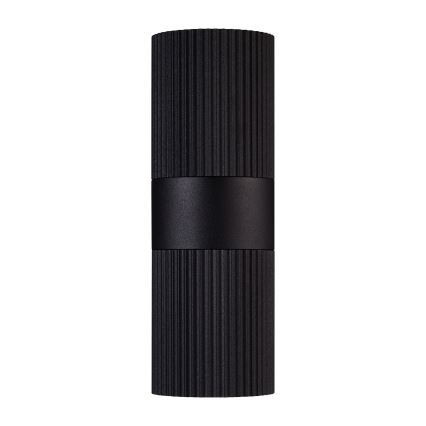 Nordlux - Iluminação de parede exterior KYKLOP 2xGU10/25W/230V IP54 preto