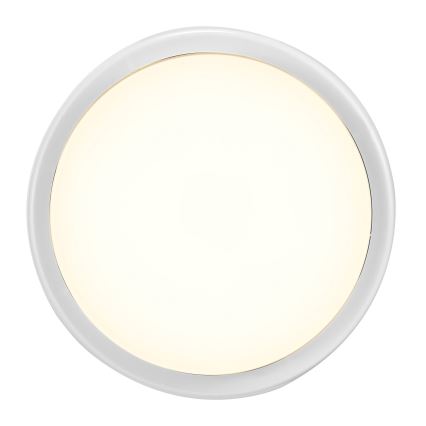 Nordlux - Iluminação de parede exterior LED CUBA LED/6,5W/230V IP54 diâmetro 17,5 cm branco