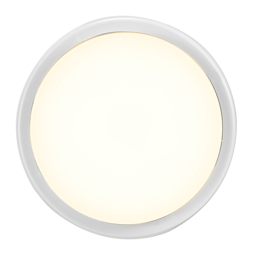 Nordlux - Iluminação de parede exterior LED CUBA LED/6,5W/230V IP54 diâmetro 17,5 cm branco
