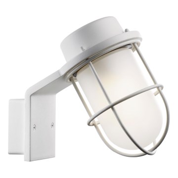 Nordlux - Iluminação de parede exterior MARINA 1xE27/60W/230V IP44 branco