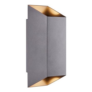 Nordlux - Iluminação de parede exterior NICO 2xGU10/25W/230V IP54 antracite