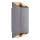 Nordlux - Iluminação de parede exterior NICO 2xGU10/25W/230V IP54 antracite